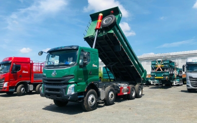 XE BEN CHENGLONG 4 CHÂN THÙNG VÁT