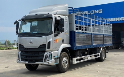 Xe Tải Chenglong 10 Tấn Thùng Mui Bạt 7m6