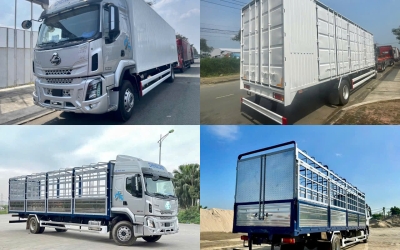Xe Tải Chenglong Cabin H5 - 8 Tấn - Máy 240Hp - Mui Kín/ Mui Bạt Thùng 9,9m