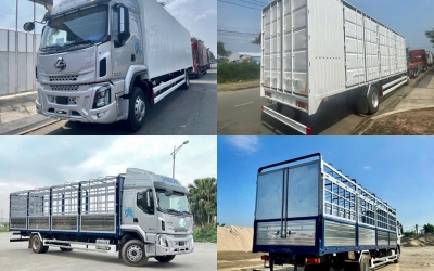 Xe Tải Chenglong H5 - 8 Tấn - 4 Máy - Máy 240Hp Thùng Kín/Mui Bạt